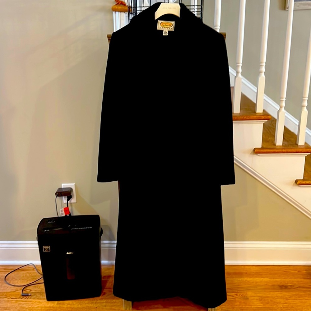 Talbots long wool dress coat